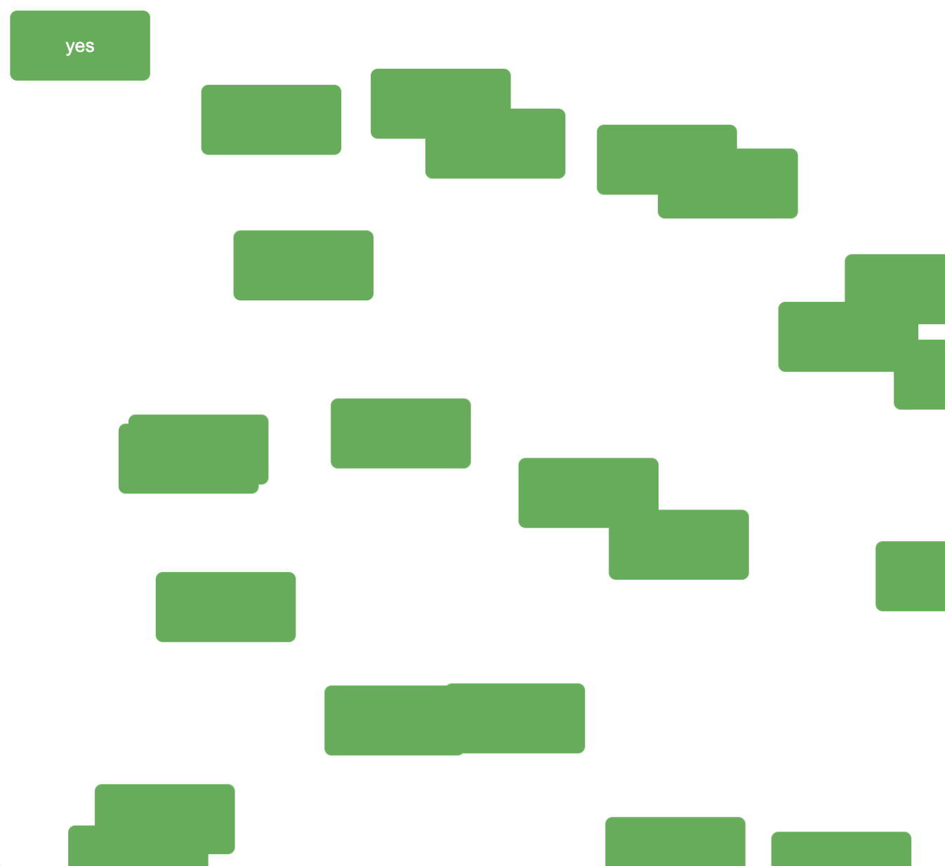 Screenshot of a participant's weird web creation