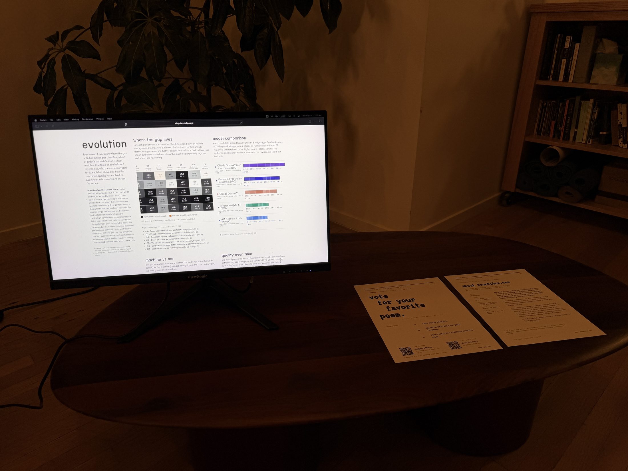 Frontière.exe performance documentation