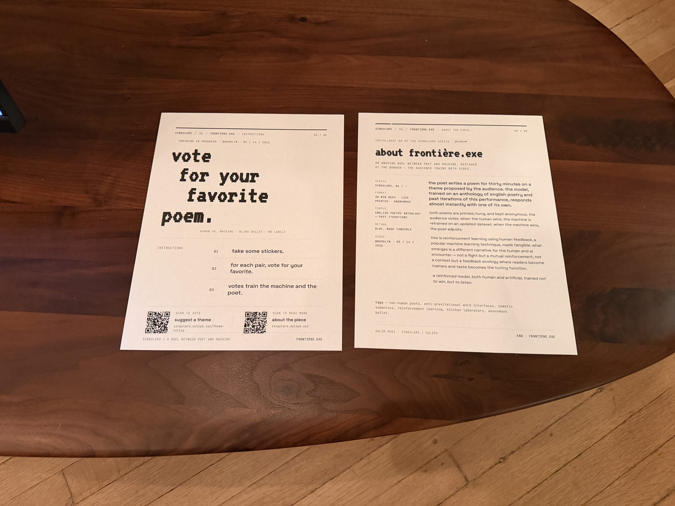 Frontière.exe performance documentation